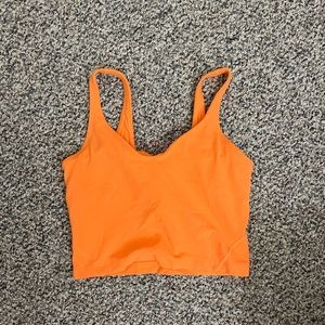 Lululemon Align Top Orange Soda